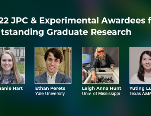2022 JPC & Experimental Award for Outstanding Graduate Research Announced!