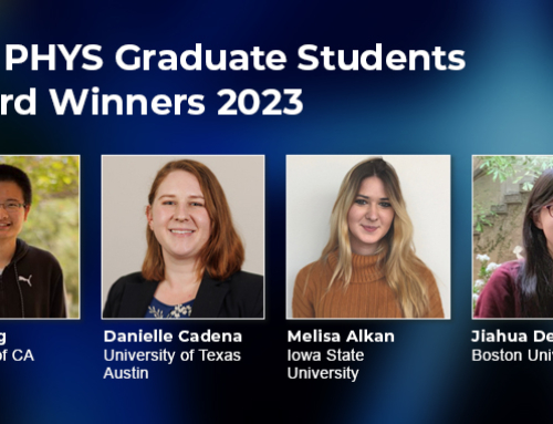 ACS PHYS Graduate Students Award Winners 2023