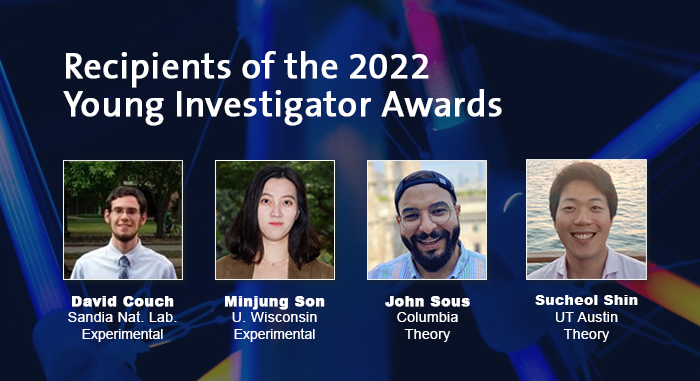 2022 Young Investigator Award Winners Announced!