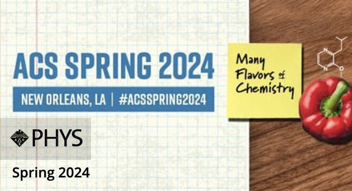 Call For Papers! ACS Spring National Meeting 2024