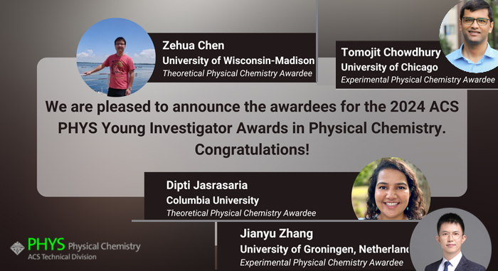 PHYS 2024 Young Investigator Award Winners!